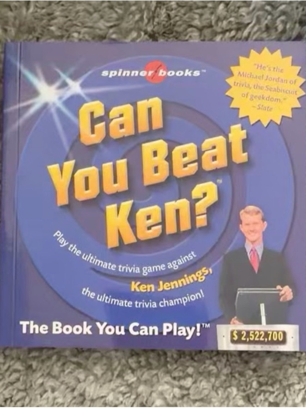 Can You Beat Ken? Trivia Game Book - Purple